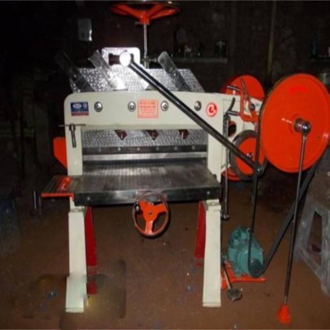Double Drum Semi Clutch Paper Cutting Machine