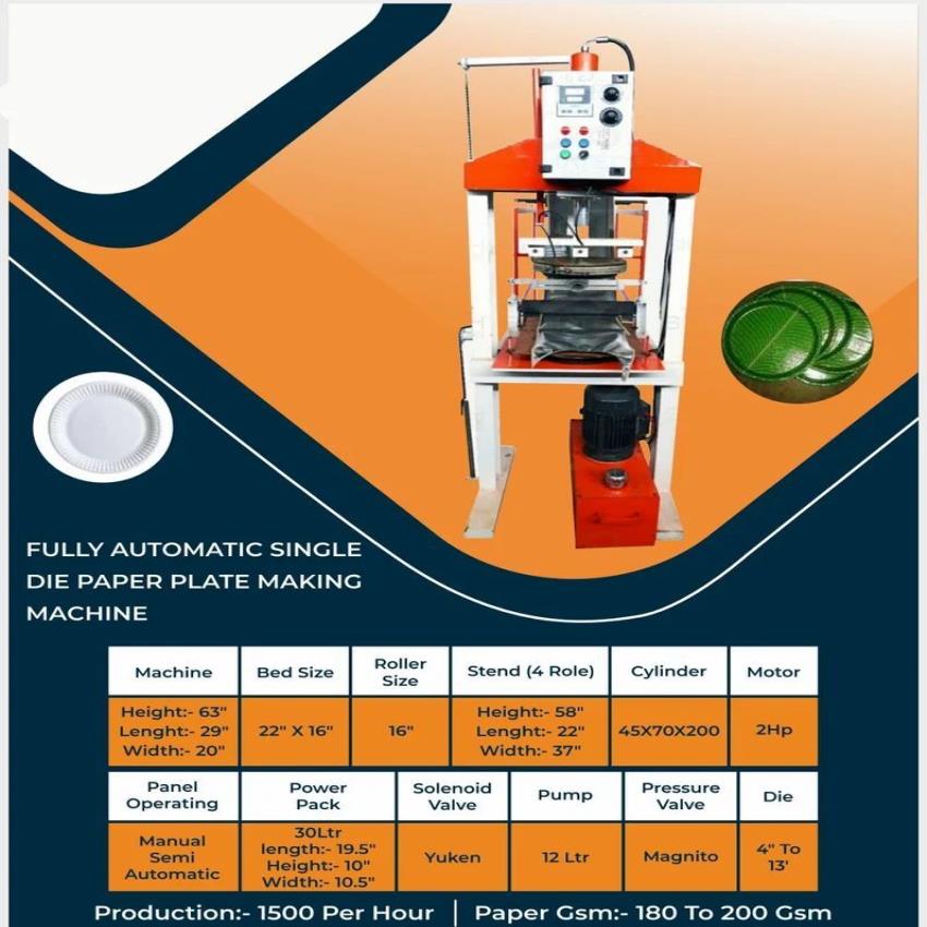 Automatic Paper Dona Machine
