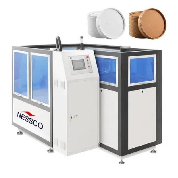 CE Certified Paper Lid Making Machine, 60 Pcs/Min