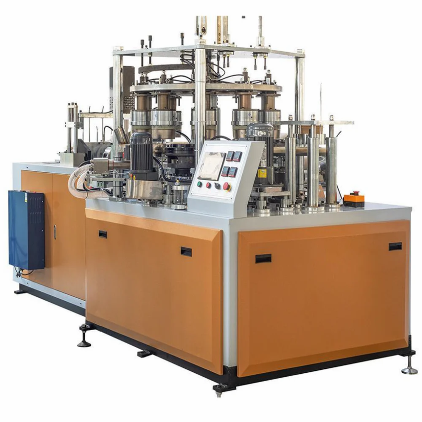 Paper Popcorn Bucket Making Machine