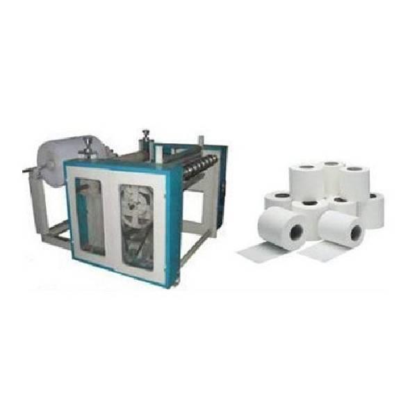 Semi-Automatic Paper Roll Production Machine