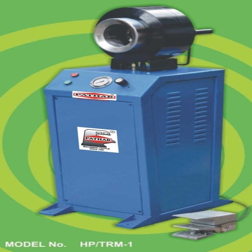 Pathak Semi-Automatic Hydraulic Hose Crimping Machine