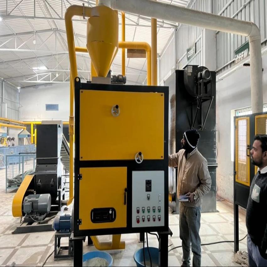 Fully Automatic PCB E-Waste Recycling Plant