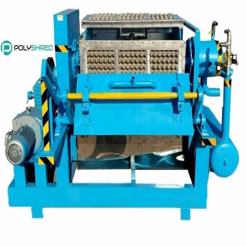 PE 3-4 Rotary Egg Tray Machinery