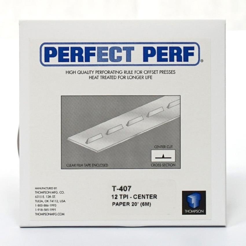 Perfect Perf Offset Perforation Blades