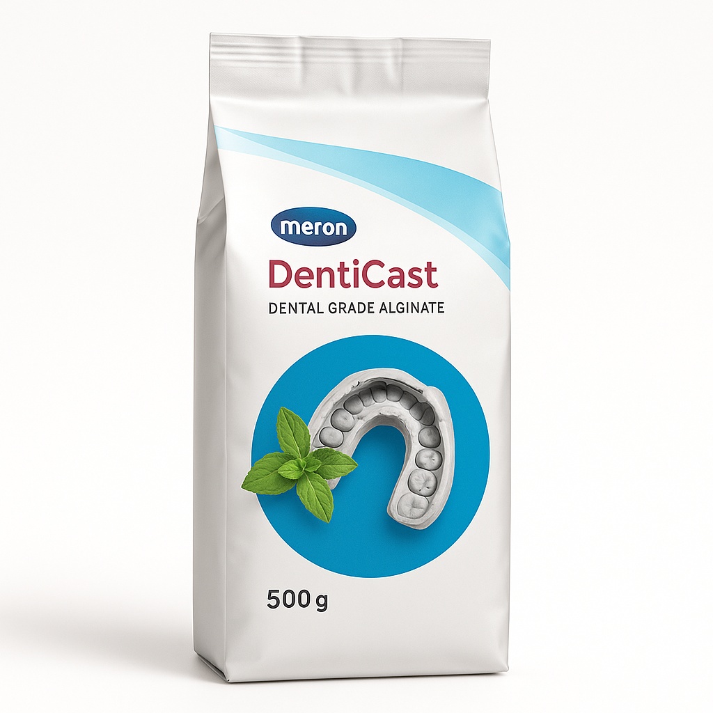 Pink Alginate Impression Material, Packet, 500 Grams