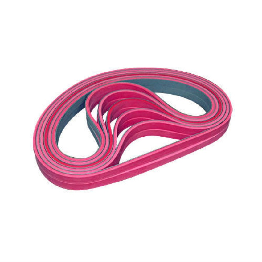 Pink Nylon Flat Transmission Belt