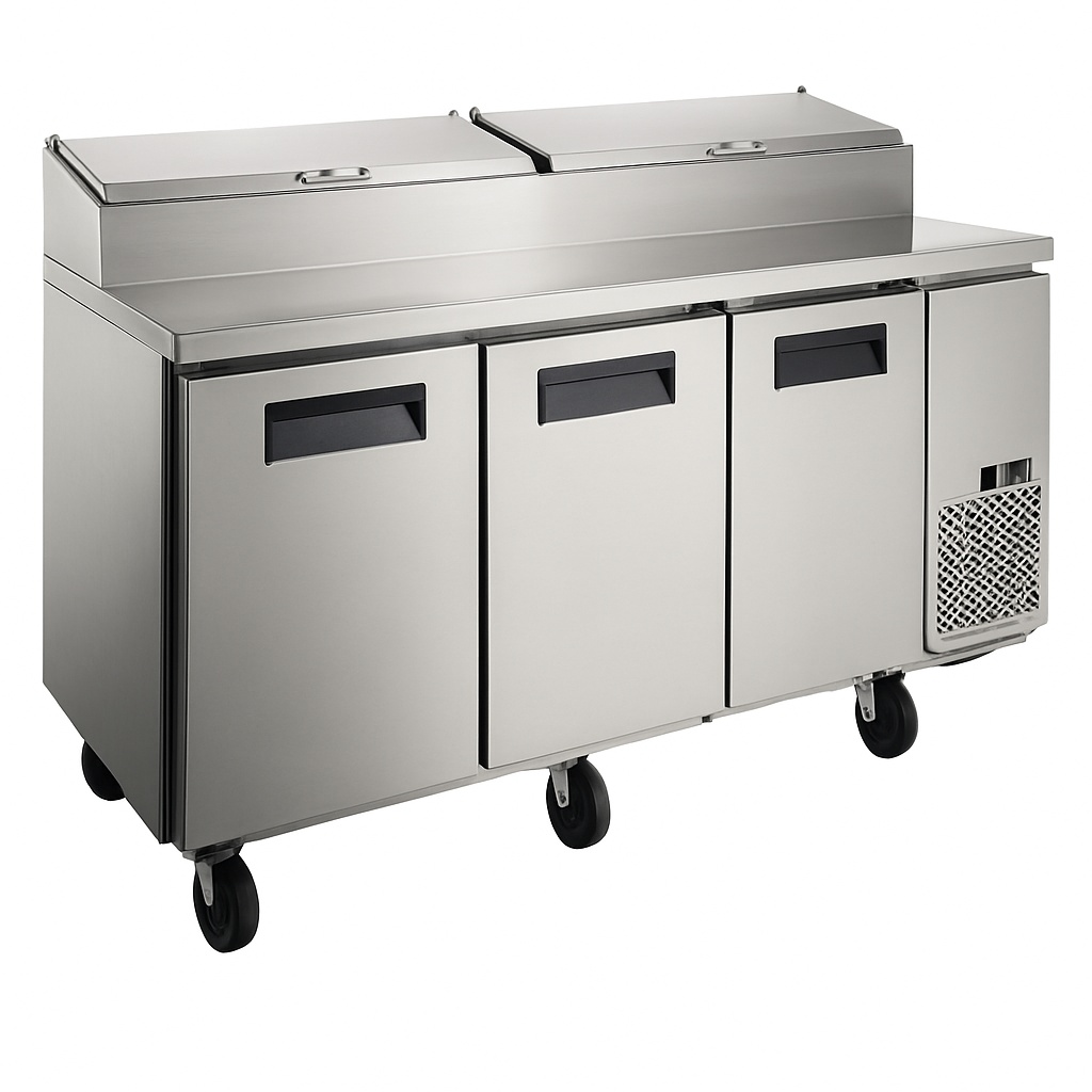 Pizza Makeline Equipment with GN Pan AKE-H165