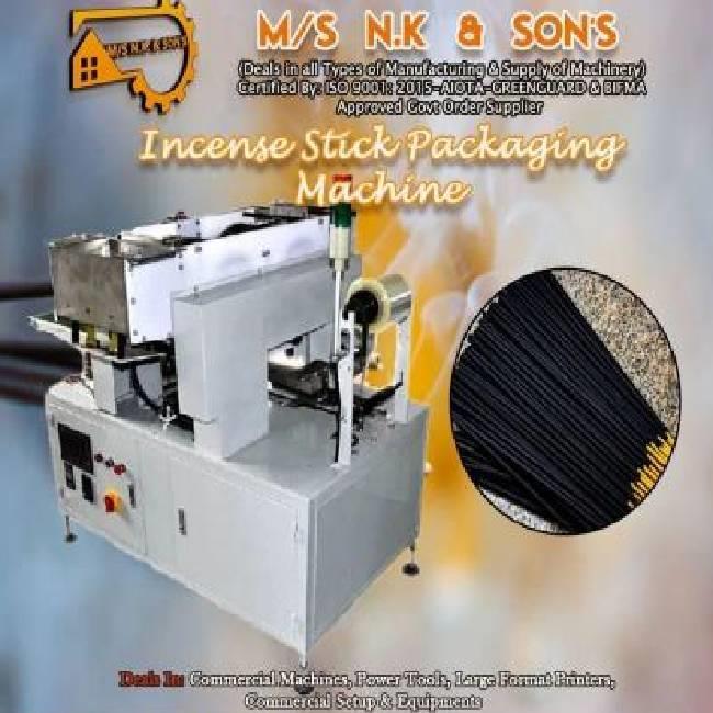 Plain Incense Stick Packaging Machine