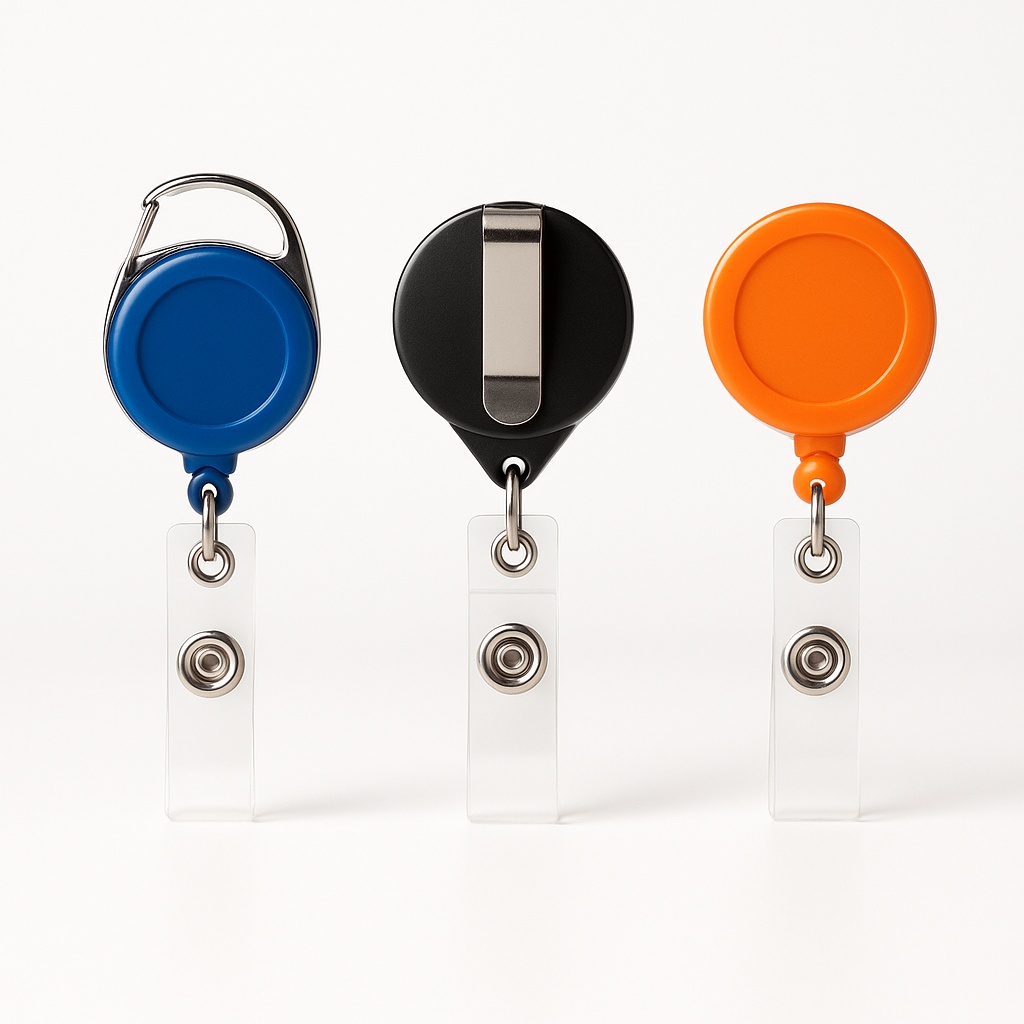 Round Plain Badge Reel