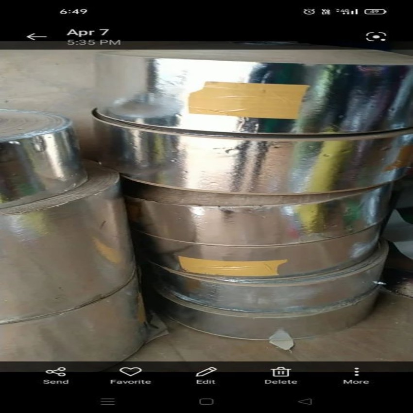 Silver Paper Roll Raw Material