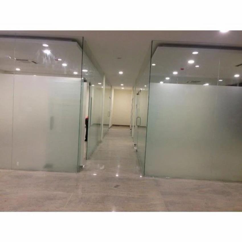 Rectangular Clear Toughened Glass Partition