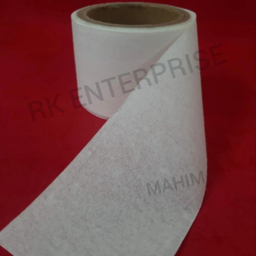 White Airlaid/Tissue Roll