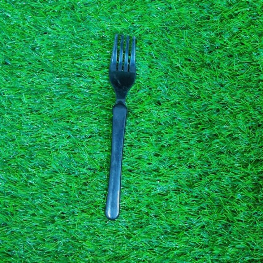 Disposable Plastic Fork, Black