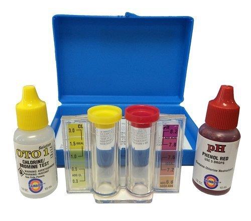 Blue Plastic Swimming Pool Test Kit, 250 Ml