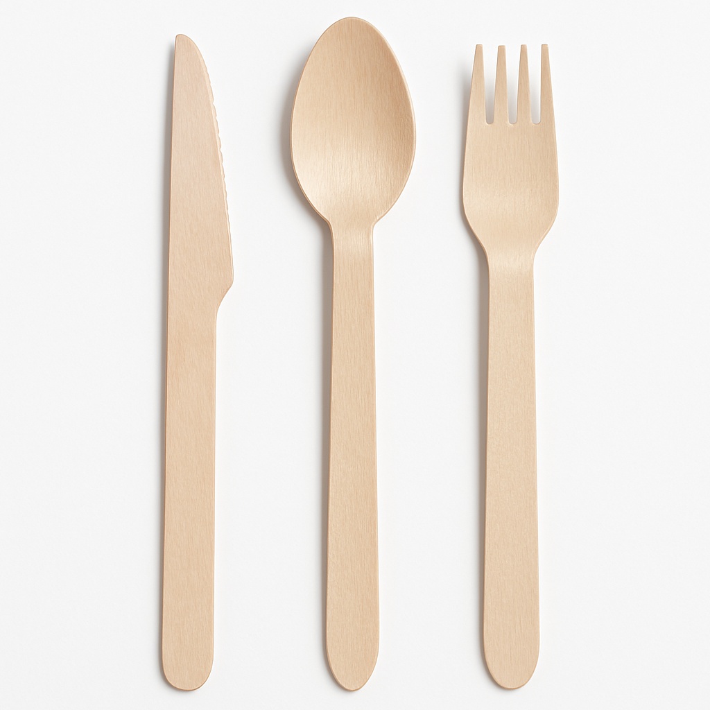 Brown Plastic Kitchen Spoon