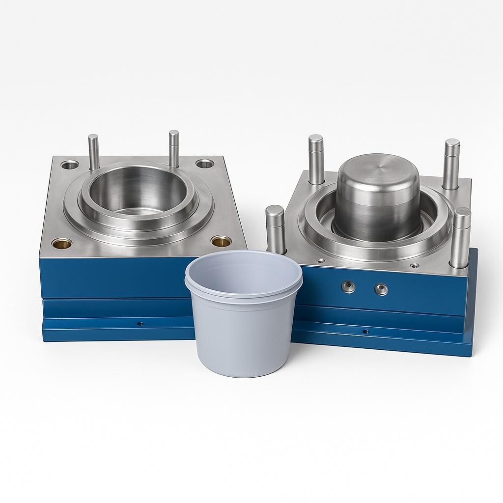 Plastic Bucket Mould Die