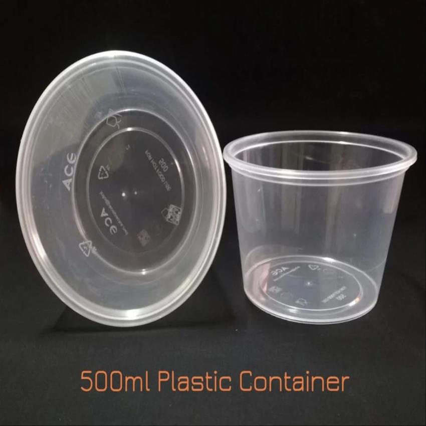 Industrial Plastic Container 500 gm