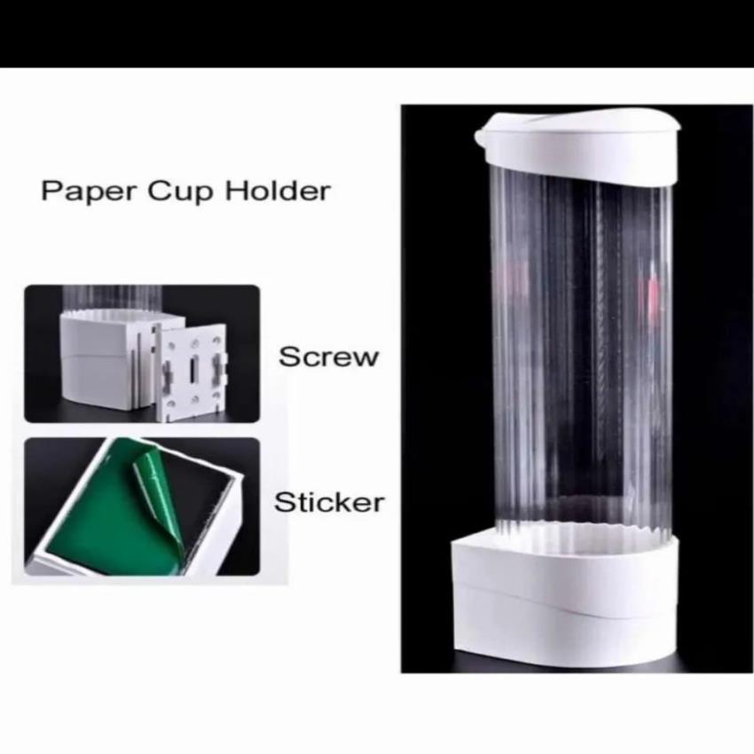 Plastic Cup Dispenser, 40 Cup Capacity