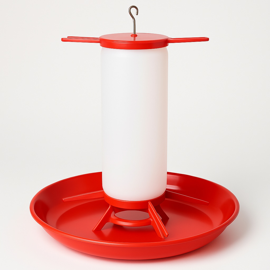 Cylindrical Bird Bottle Feeder