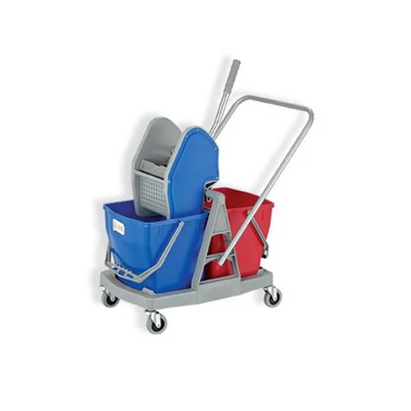 Plastic Double Bucket Trolley