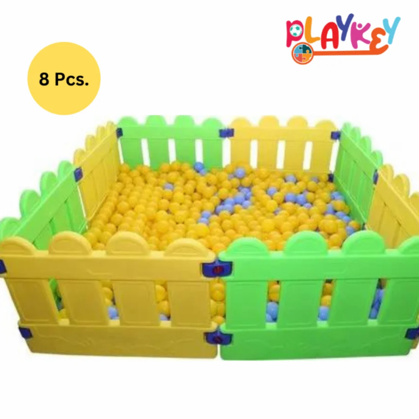 Plastic Fence Customizable Ball Pool