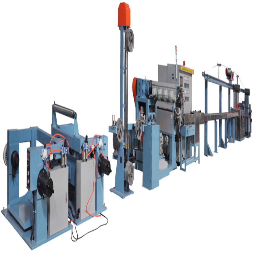 Plastic Automatic Power Cable Extrusion Line
