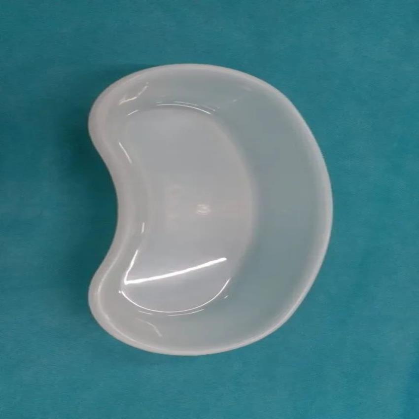 Plastic Kidney Tray 8 Inch, White