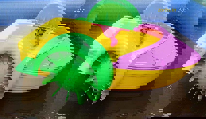 Plastic Kids Paddle Boat