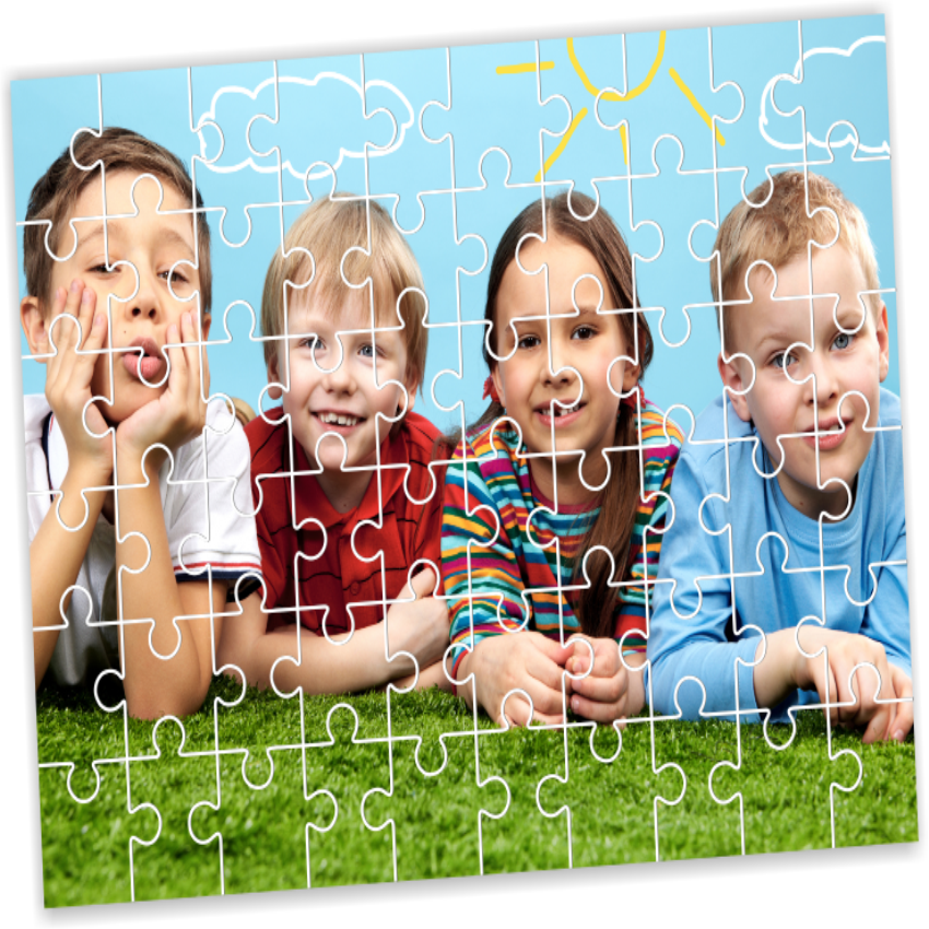 Sublimation Plastic Puzzle, For Kids