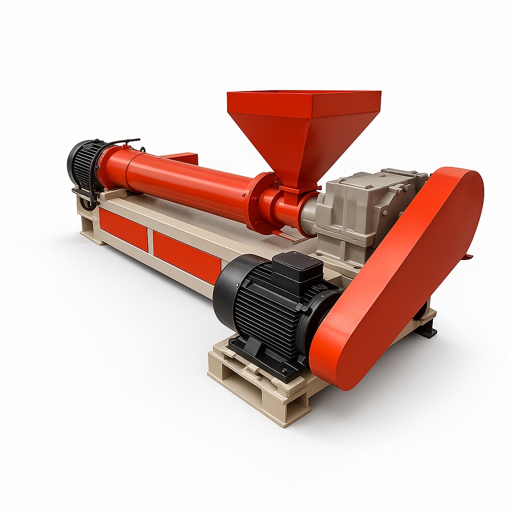 Industrial HDPE Plastic Processing Machine