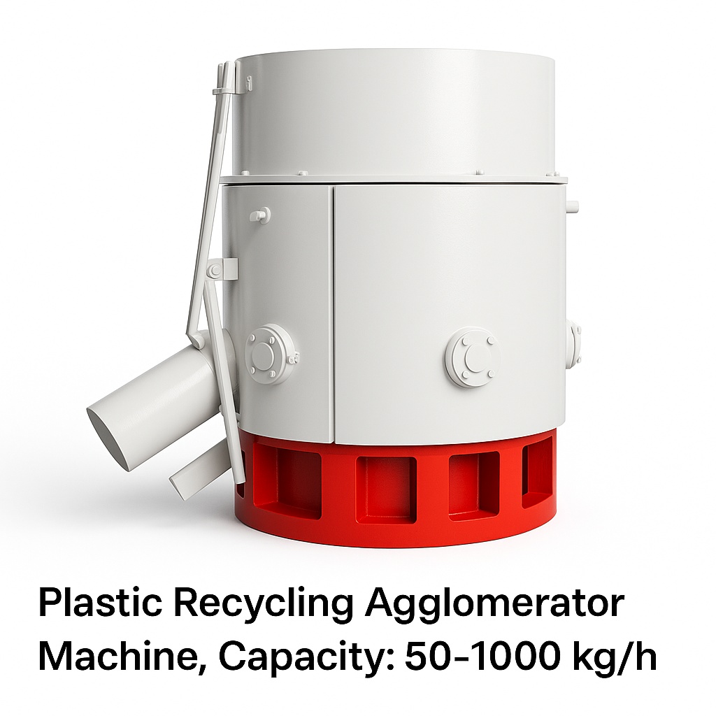 Plastic Recycling Agglomerator Machine