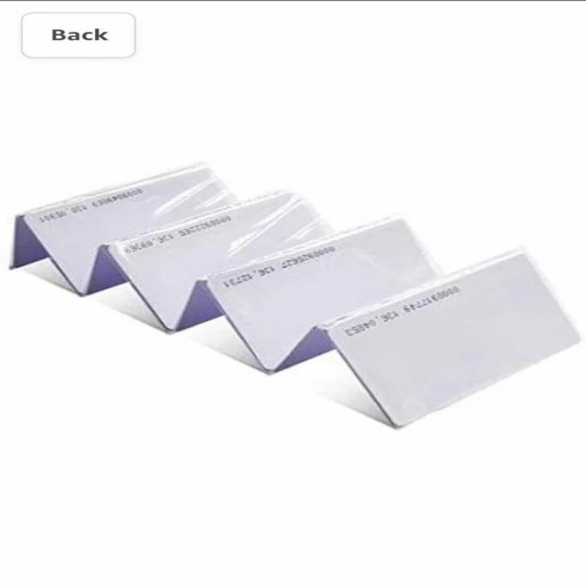 Plastic RFID Identification Card