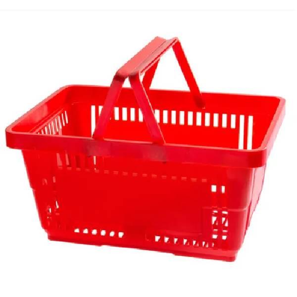 Plastic Shopping Handle Basket
