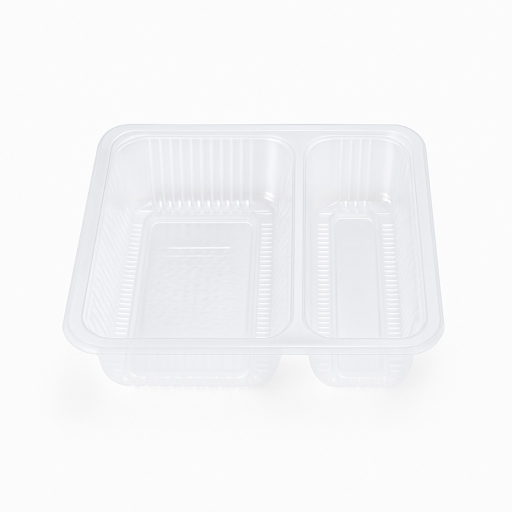 Transparent Disposable Food Tray