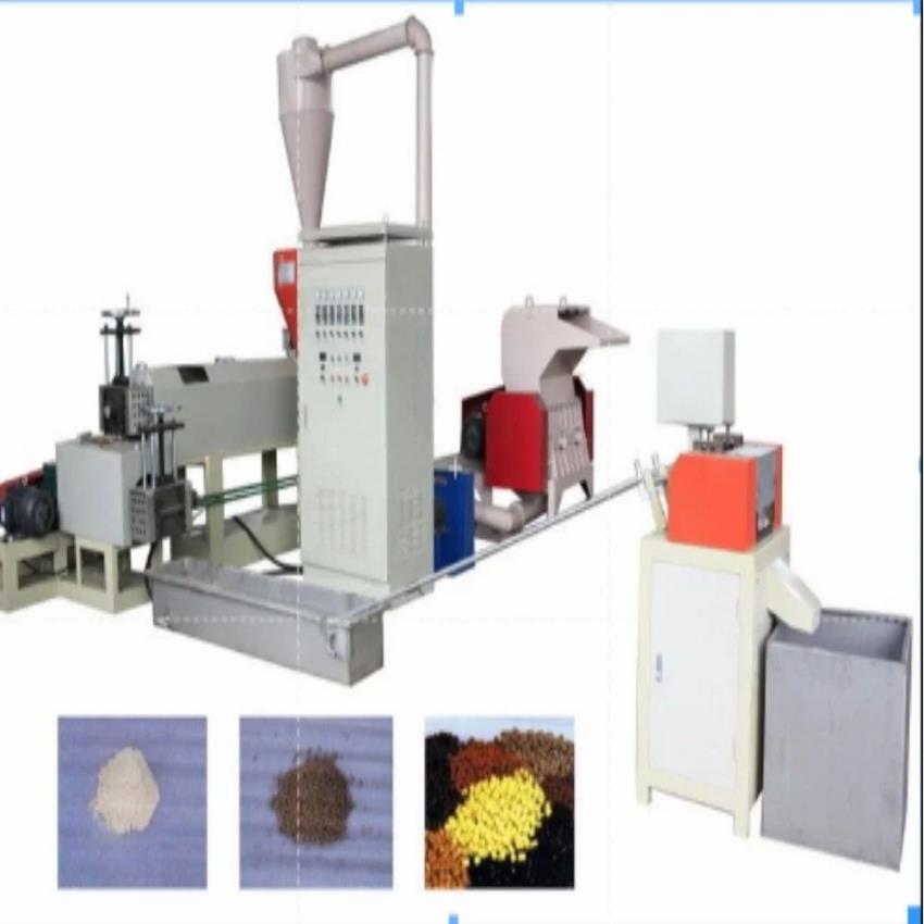 Automatic Plastic Waste Recycling Machine, Steel Body