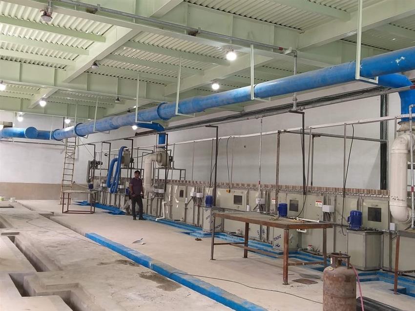 Horizontal Plating Scrubber