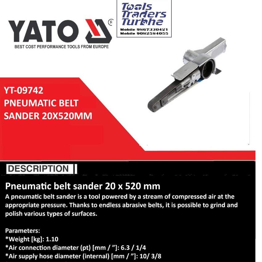 Pneumatic Abrasive Sander