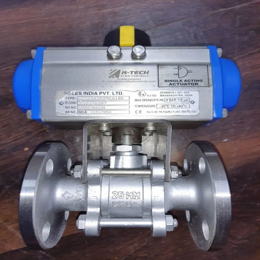 Industrial Pneumatic Actuator Valve