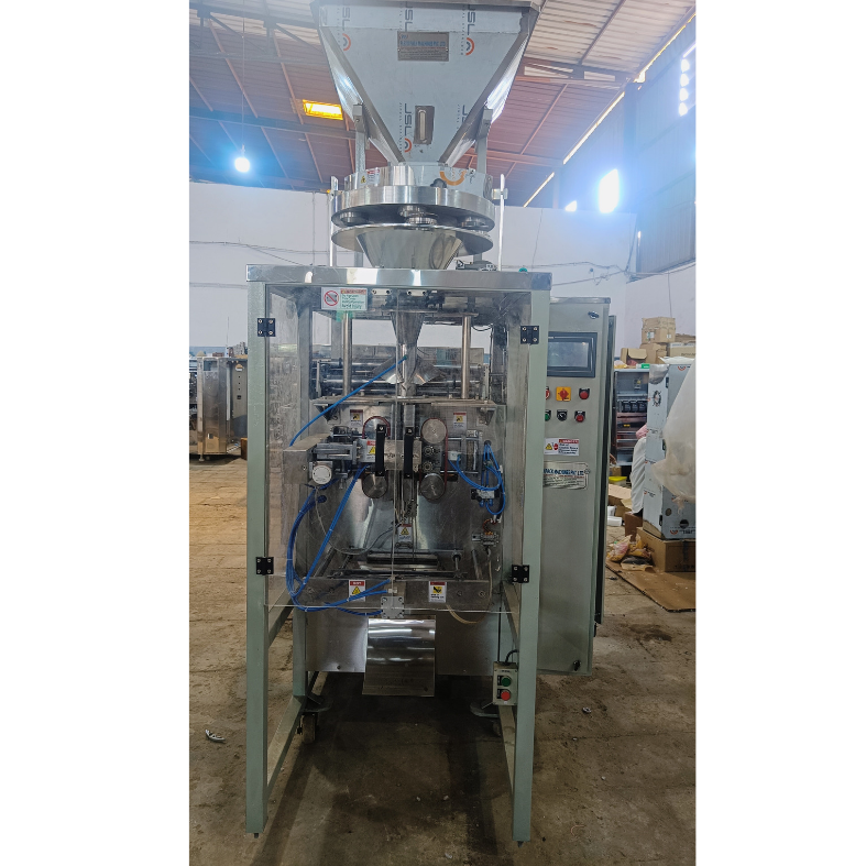 Pneumatic Collar Pulses Pouch Machine