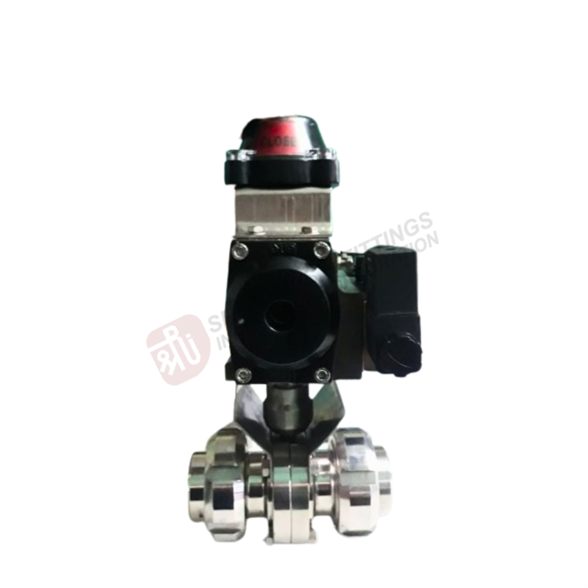 Pneumatic Flanged Butterfly Valve