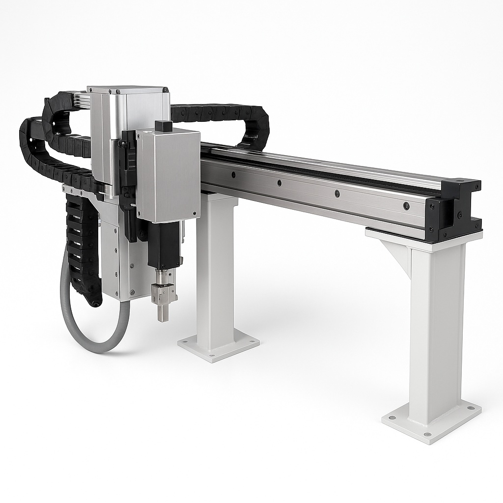 Pneumatic Pick Place Robot Machine