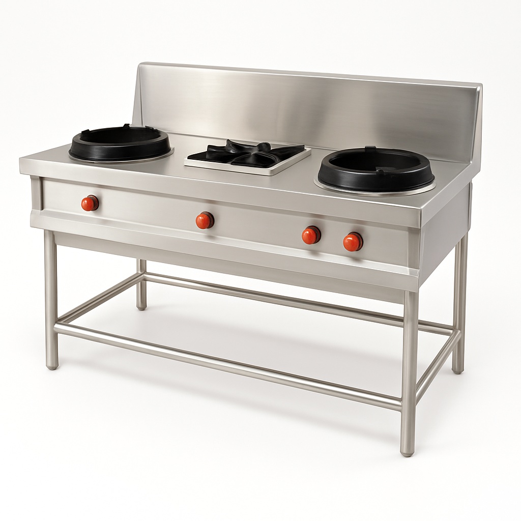 PNG Gas Chinese Cooking Range (3 Burner)