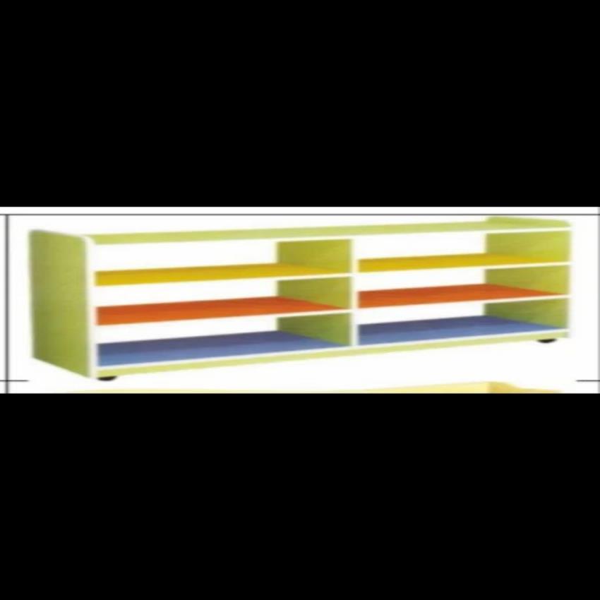 Polished 3-Tier Wooden Wall Shelf