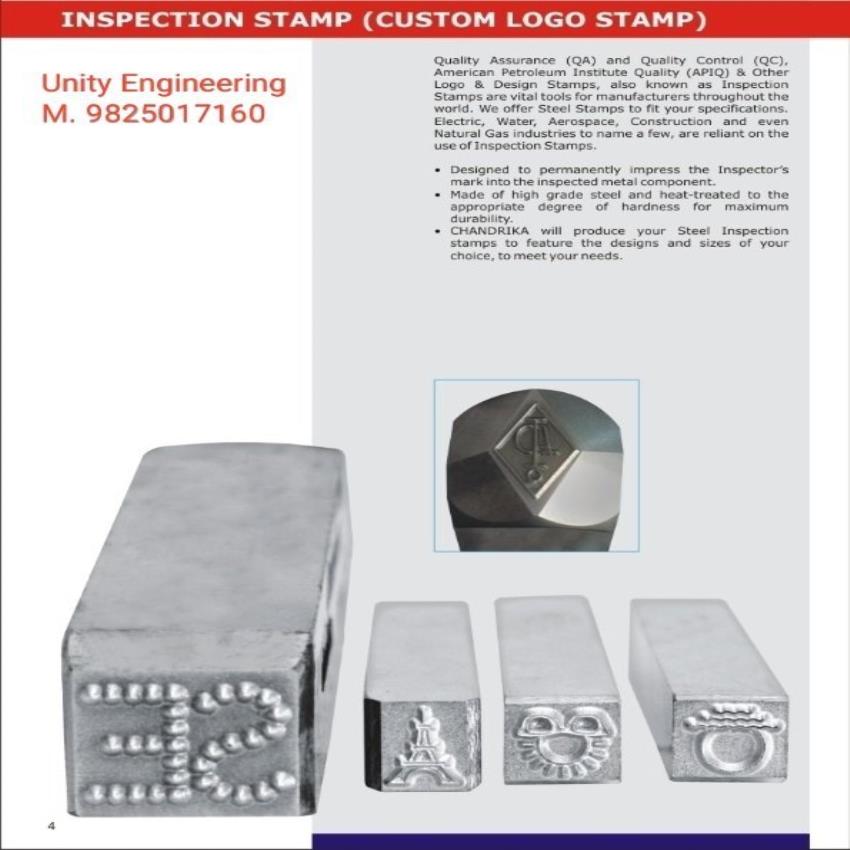 Polished Logo Stamp Punch Device