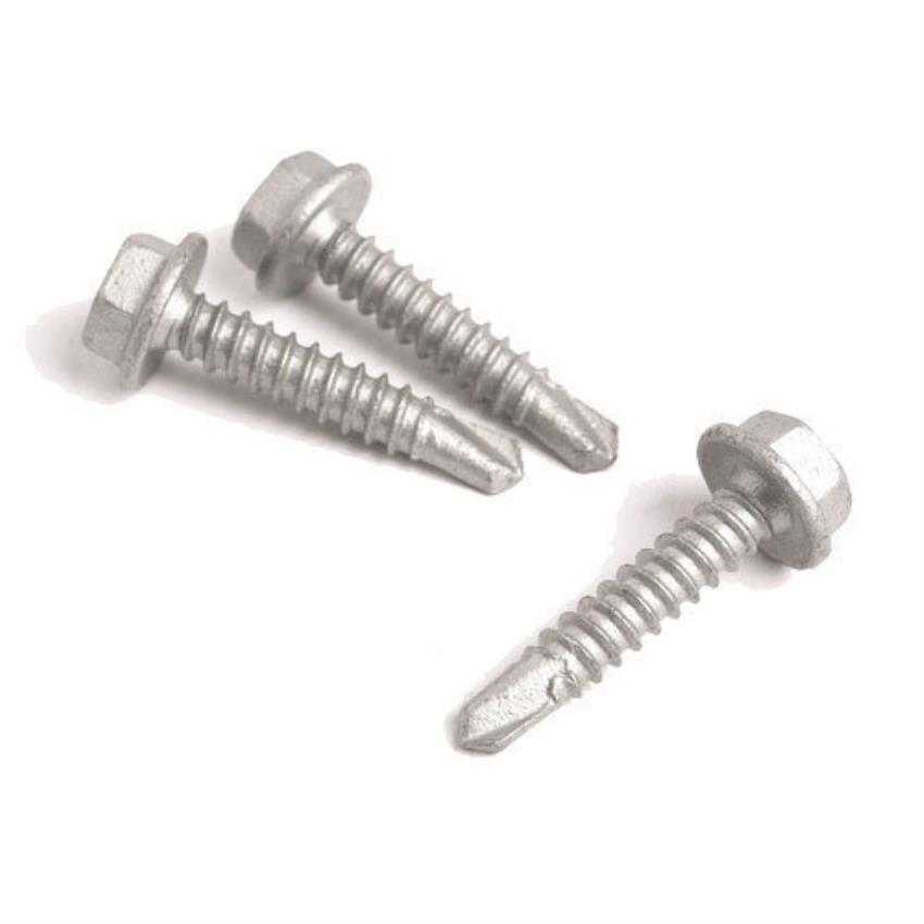 Hexagonal Polished Self Threading Screw