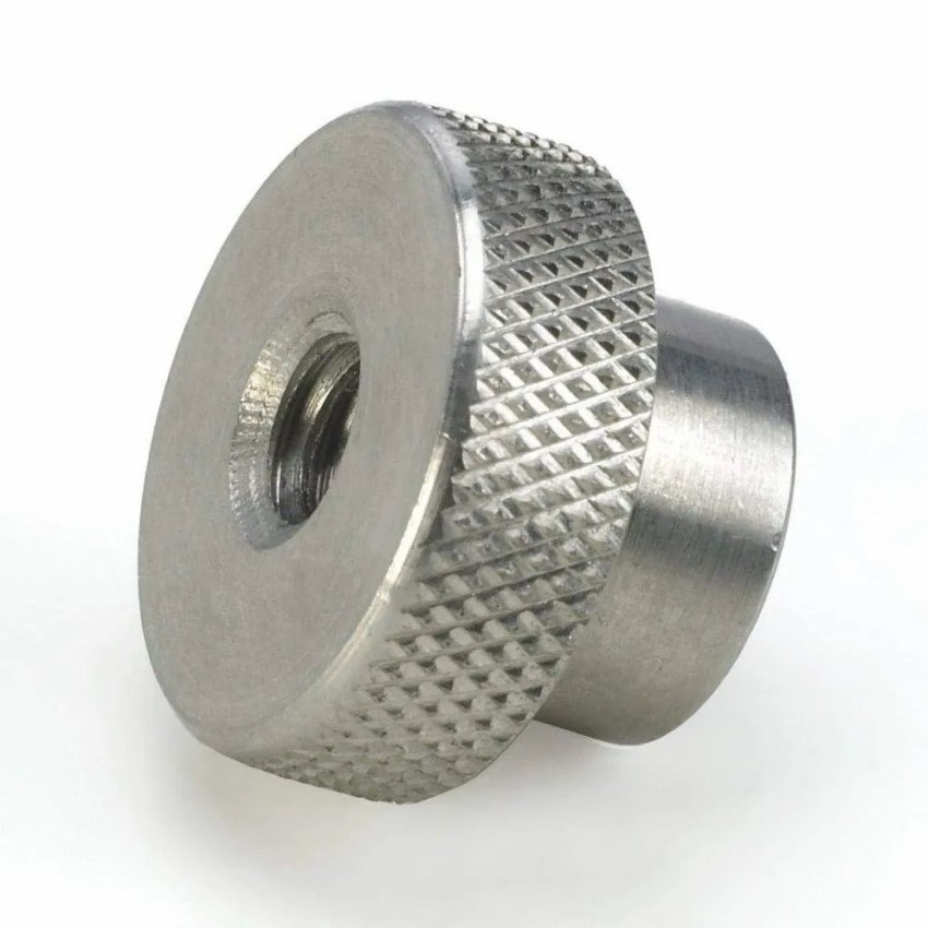 Polished SS304 Knurled Nut M5-M12