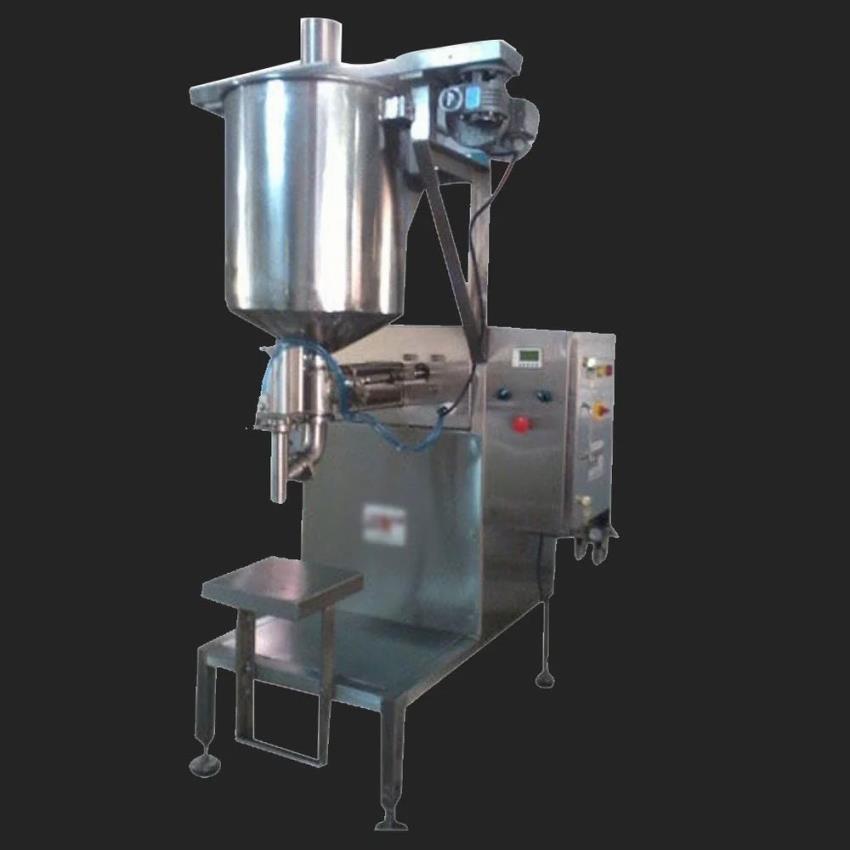 Polished SS Semi Automatic Pickle Filler