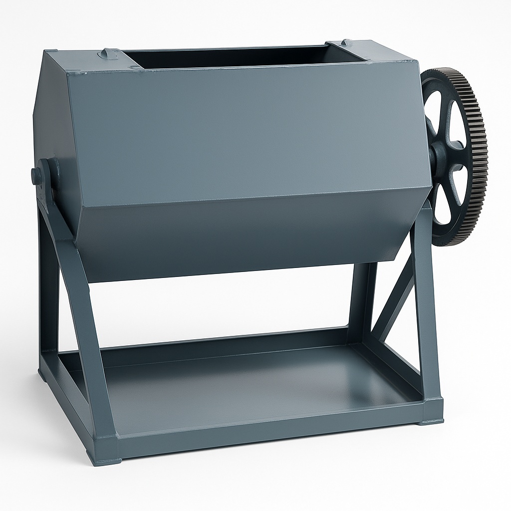 Semi-Automatic Polishing Barrel Machine