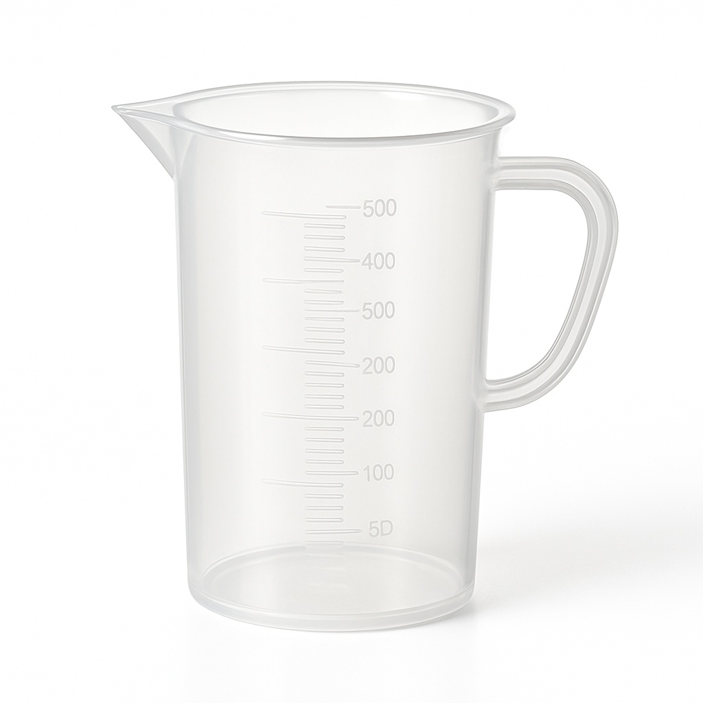 Polypropylene Laboratory Measuring Jug, 50-500 Ml